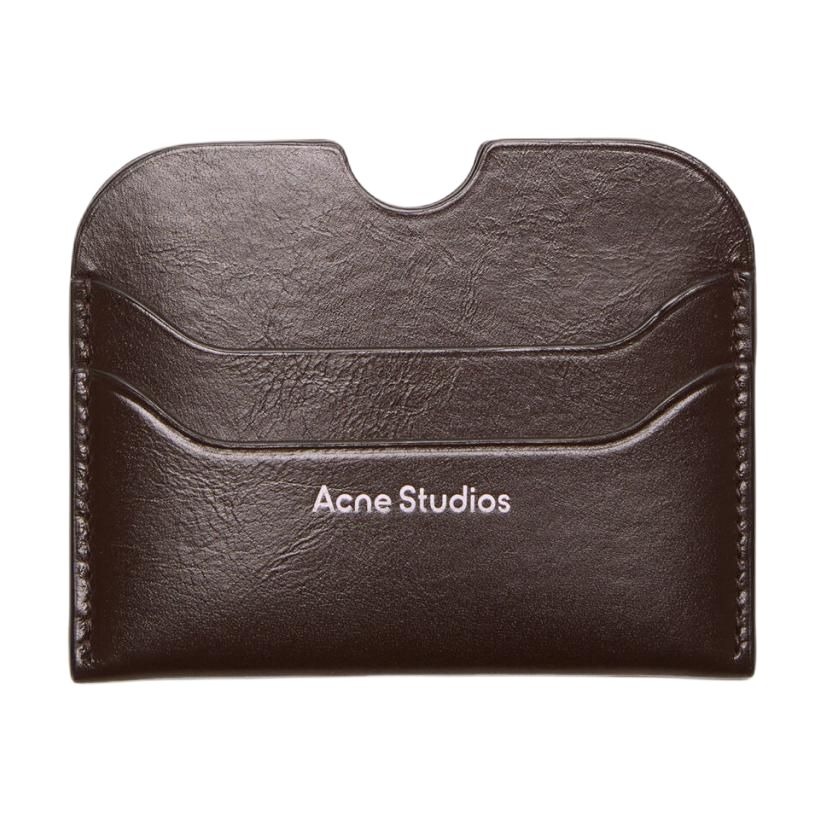 

Acne Studios Женский картхолдер из телячьей кожи шоколадно-коричневый