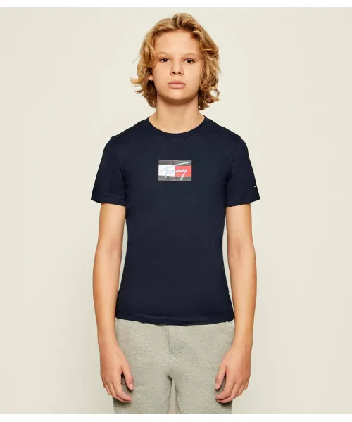

Футболка Regular fit Tommy Hilfiger, синий