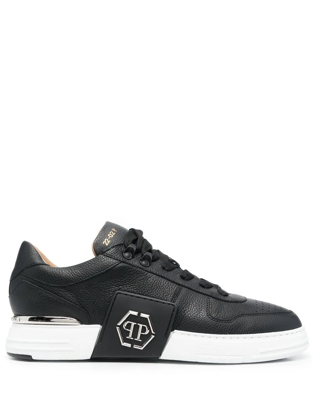 

Кеды с логотипом Hexagon Philipp Plein, черный