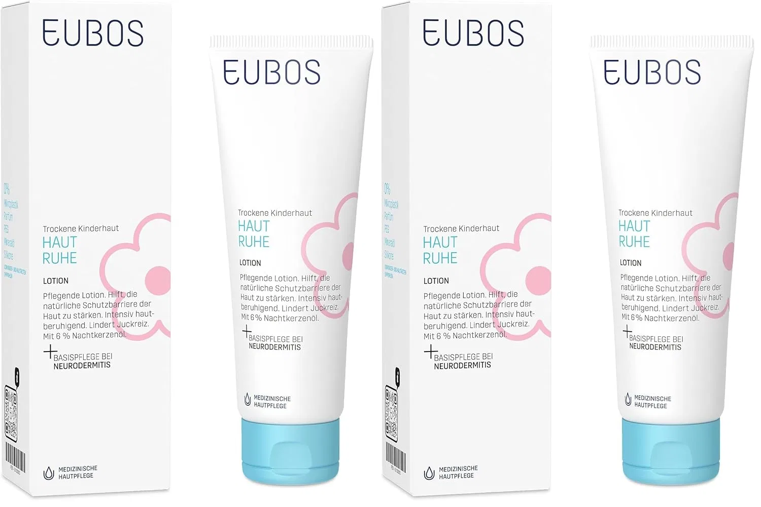 Лосьон для тела «Skin Rest Body Lotion» с маслом жожоба от Eubos, 2 x 125 мл Eubos