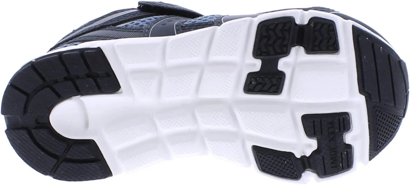 

Детские кроссовки TSUKIHOSHI Velocity - на ремешке, можно стирать в машине, с широкой носочной частью и нескользящей подошвой, без следов, для детей 4-12 лет, серый