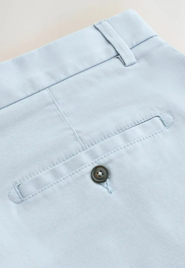 Шорты Next Regular fit stretch chino, светло-голубой — фото 2