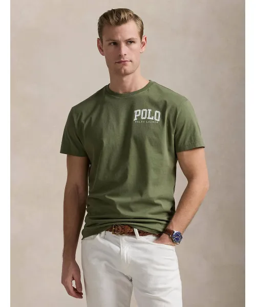 

Футболка Classic fit Polo Ralph Lauren, зеленый