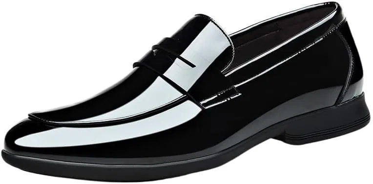 Лоферы кожаные, повседневные, Black UOPYNE