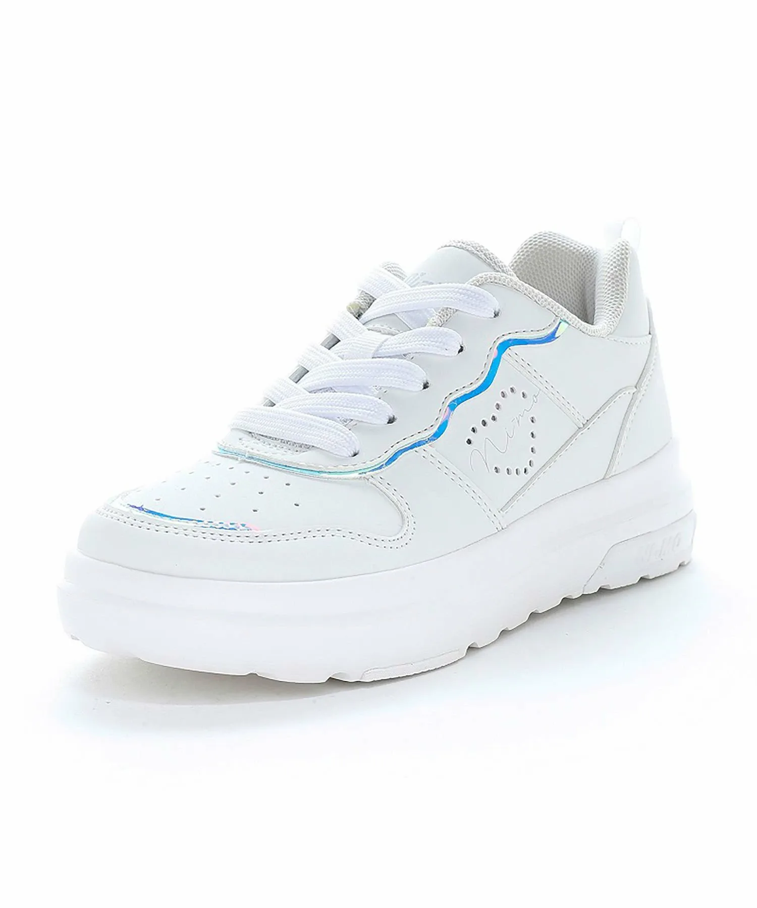 Детские кроссовки MoonStar NM J150 белого цвета для девочек Ni-Mo, white