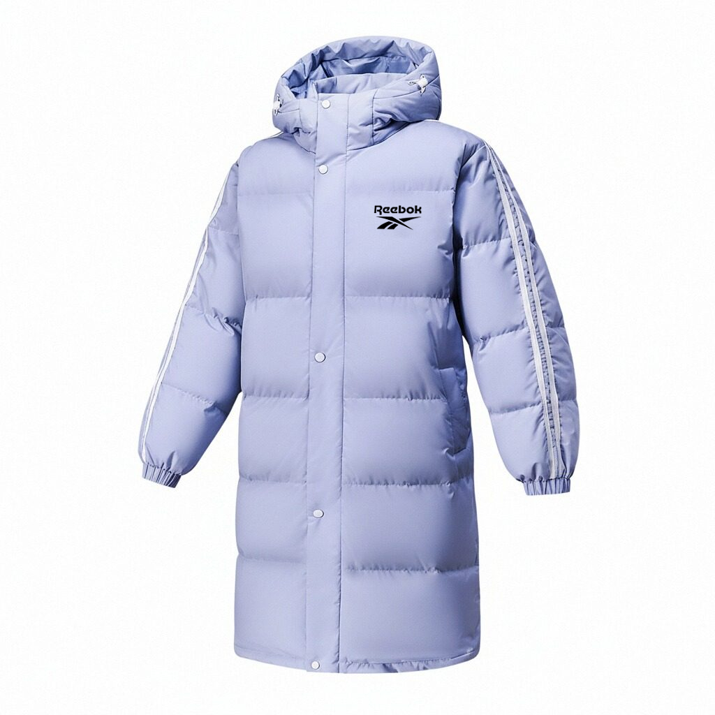 

Пуховики Unisex с капюшоном утепленные Reebok, misty фиолетовый