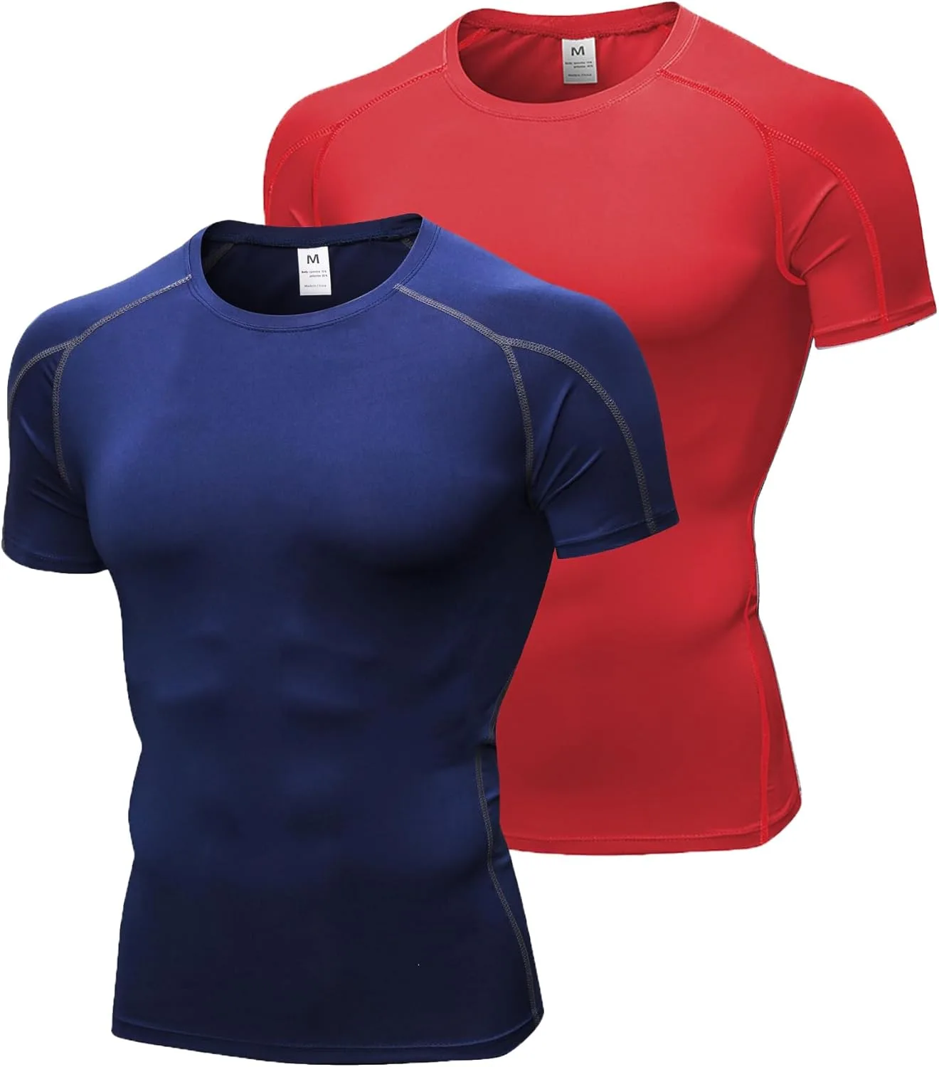 

Мужская компрессионная футболка с коротким рукавом для тренировок Queerier