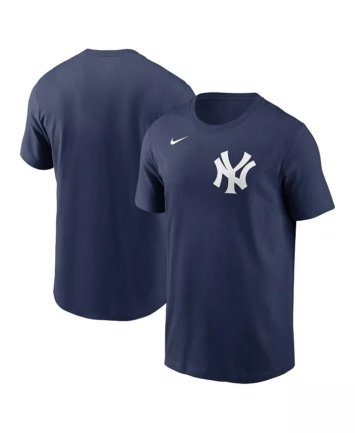 

Мужская футболка New York Yankees Fuse Wordmark в синем цвете Nike