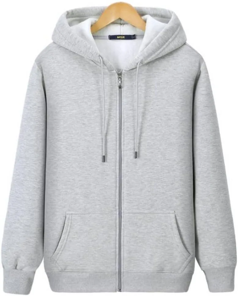 

Толстовка мужская с молнией, плюшевая, теплая HBDZUUI