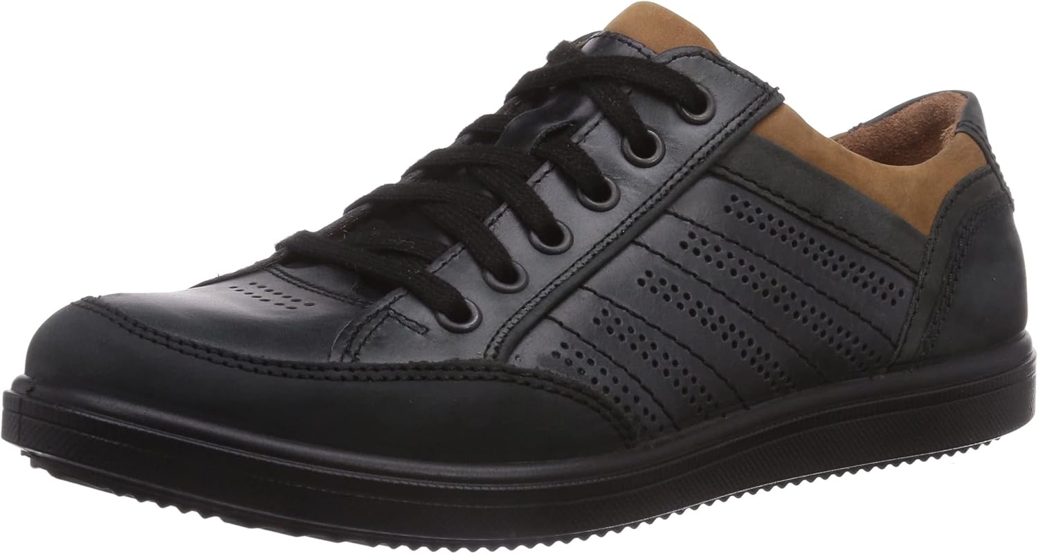 

Мужские низкие кеды Jomos Oxford на шнуровке, черный