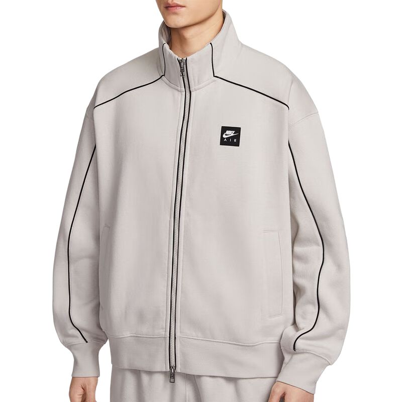 Nike Мужская куртка Air Jackets, цвет хаки, воротник-стойка, средней толщины, другие цвета — фото 4