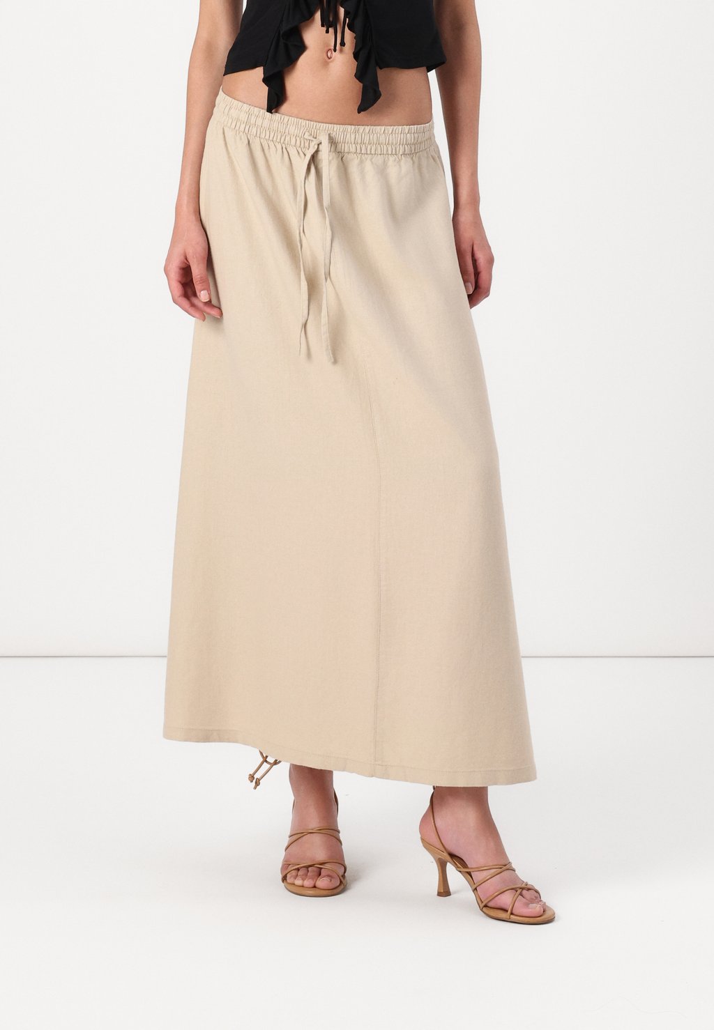 

Юбка макси ONLCARO LONG SKIRT ONLY, бежевый