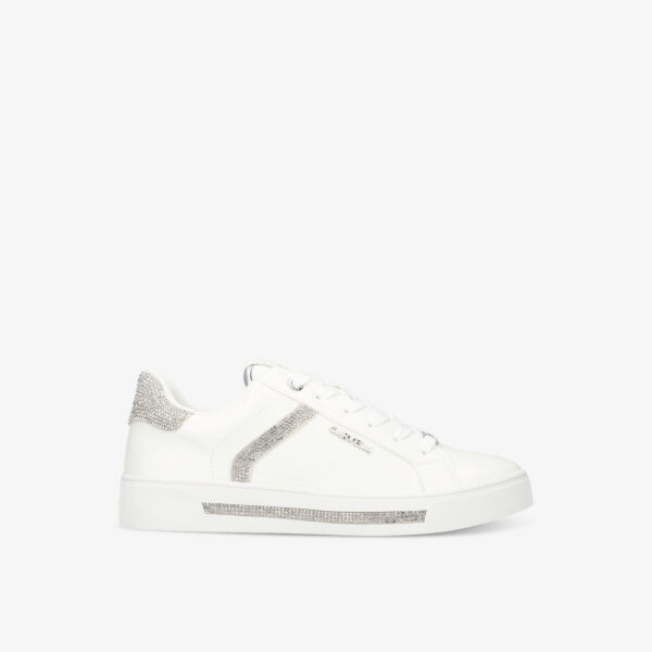Кожаные низкие кеды daze jewel Carvela, белый