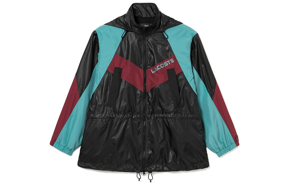

LACOSTE Женская куртка, цвет KRI/red-black-green color-blocking