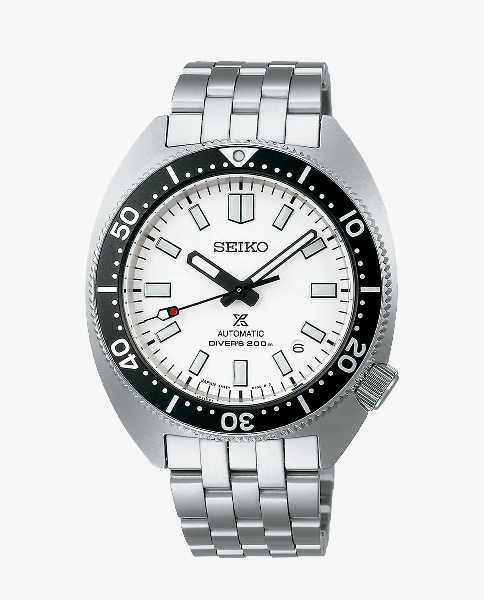 

Мужские автоматические часы Prospex SPB313J1 из стали с серебряным ремешком Seiko, серебряный