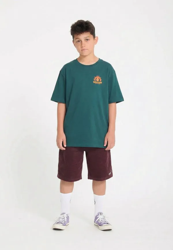 Футболка с принтом на тему солнцестояния Volcom, Rifle Green