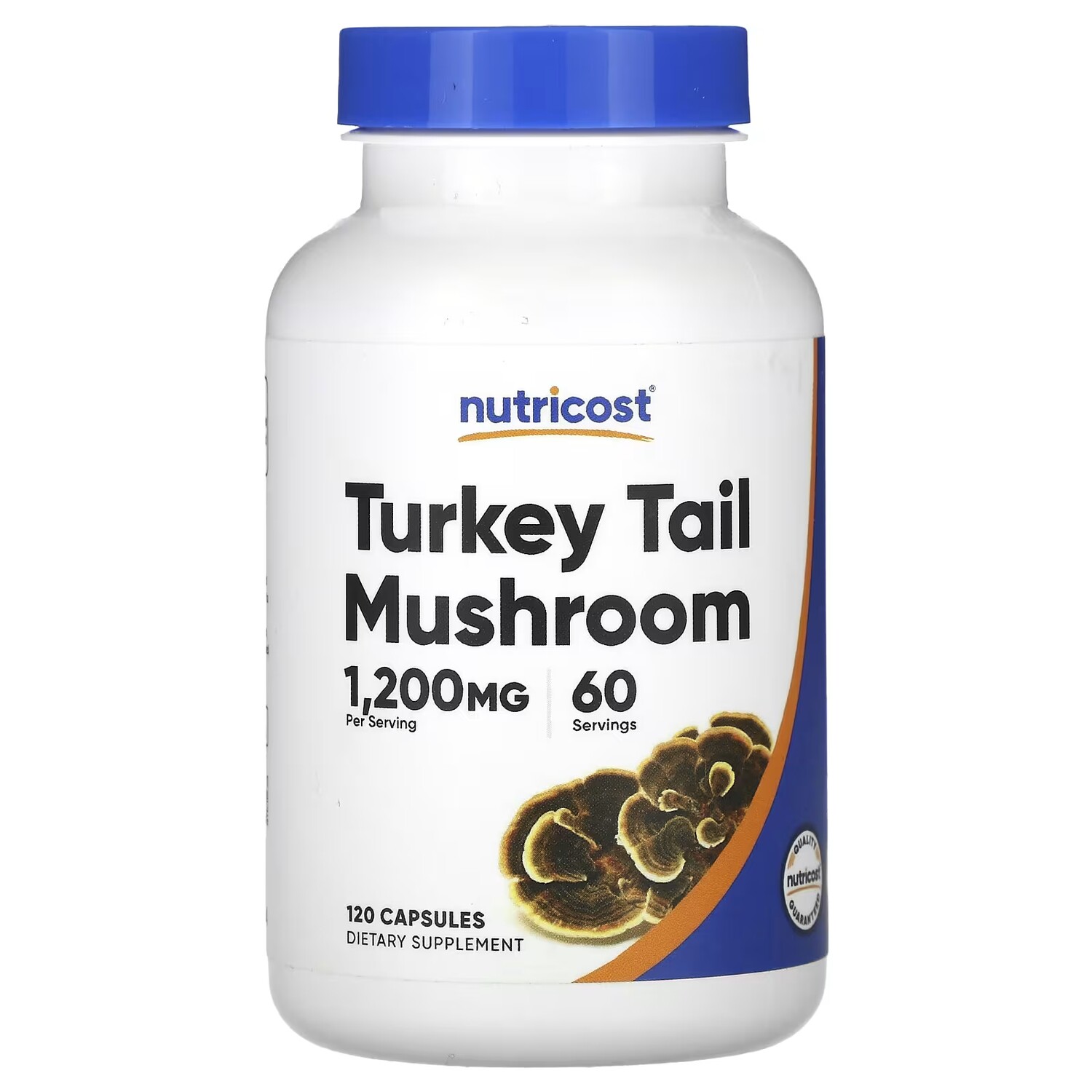 

Трутовик разноцветный Nutricost 1200 мг, 120 капсул (600 мг на капсулу)