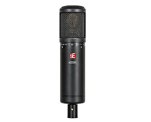 

Конденсаторный микрофон sE Electronics sE2200 Large Diaphragm Cardioid Condenser Microphone