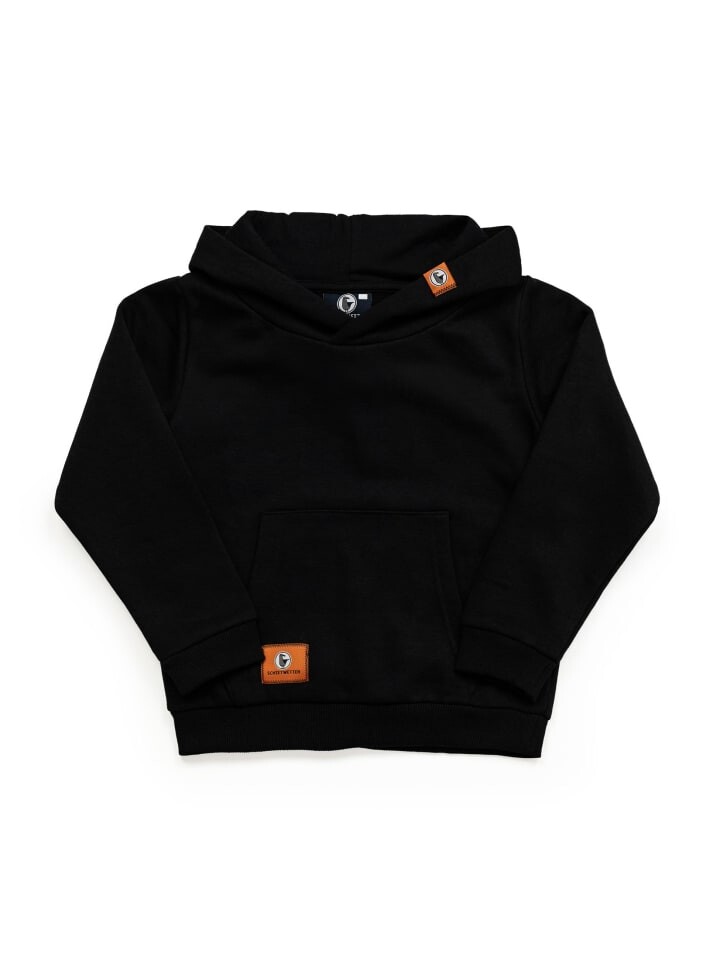 

Худи SCHIETWETTER Kinder Kapuzenpullover, черный