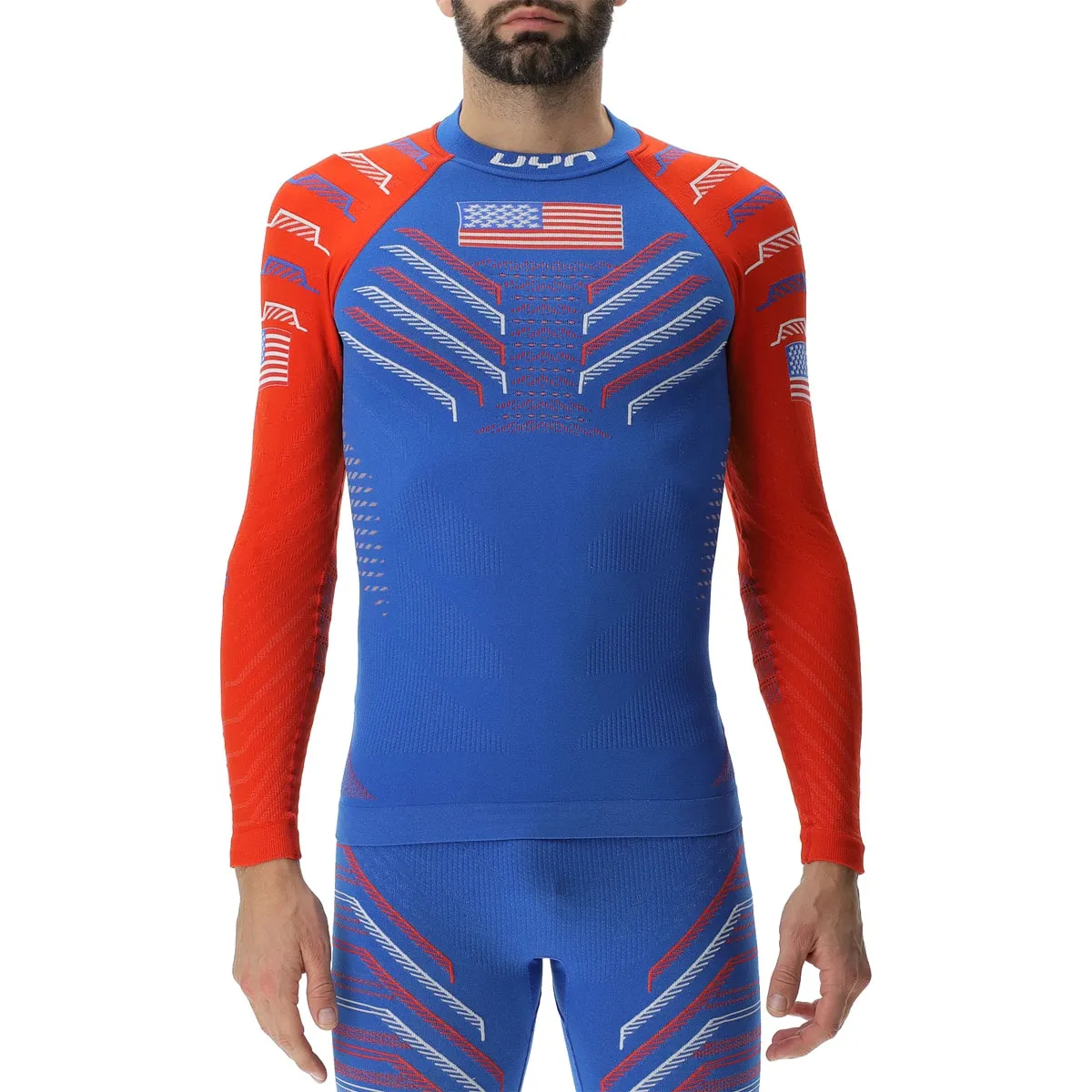 

Мужская термокофта Natyon 30 USA UYN, синий/белый