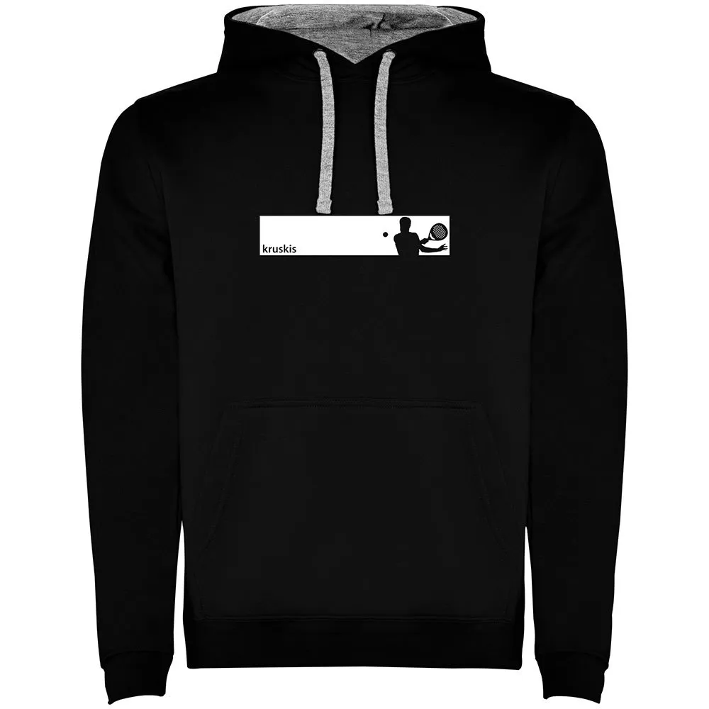 

Худи Kruskis Frame Padel Bicolor, черный