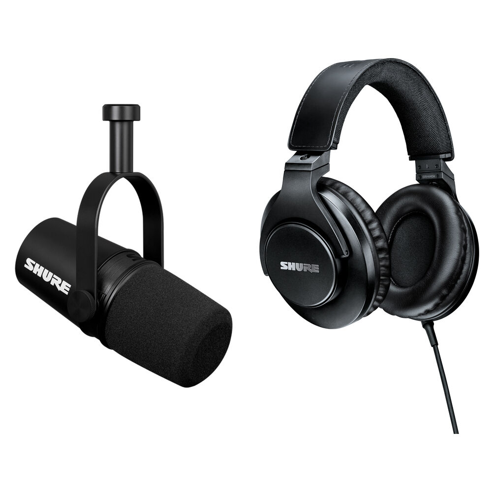 

Комплект микрофона Shure MV7X Podcast XLR с наушниками