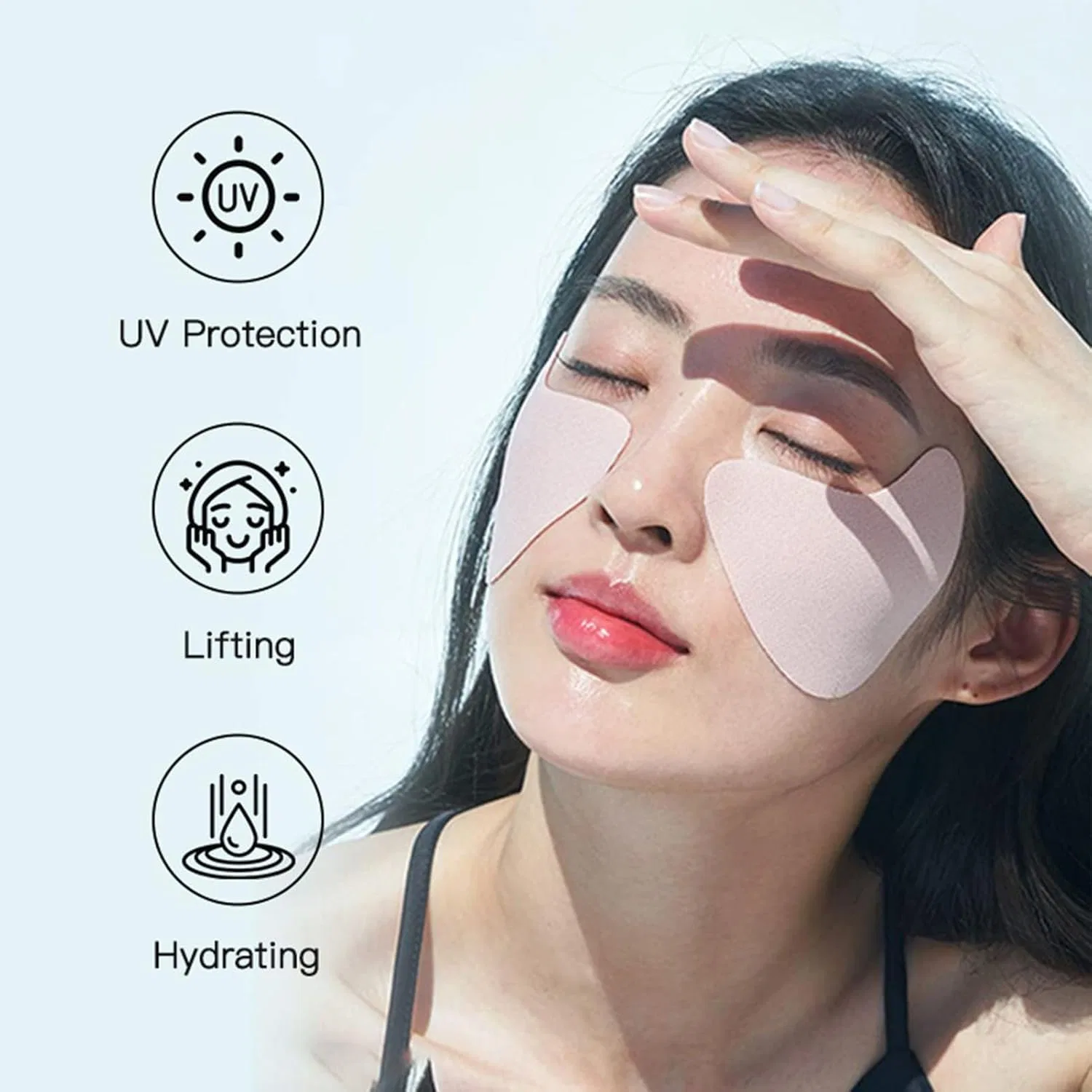 Патч для лица против солнца Generic UV Sun Blocker — фото 4