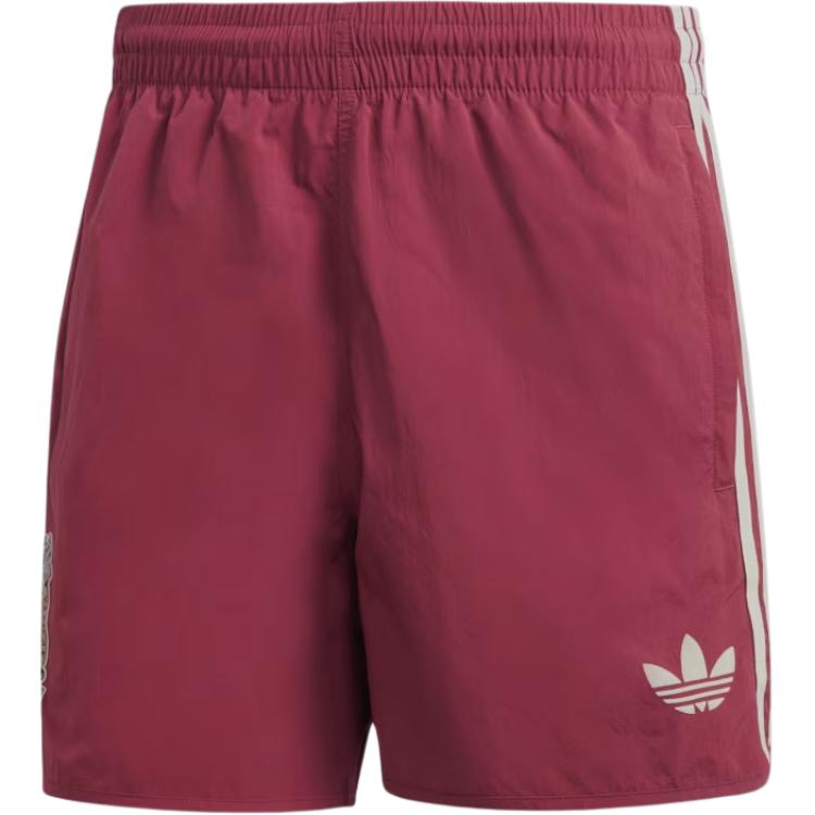 

Спортивные шорты мужские благородного каштанового цвета Adidas, Noble Chestnut