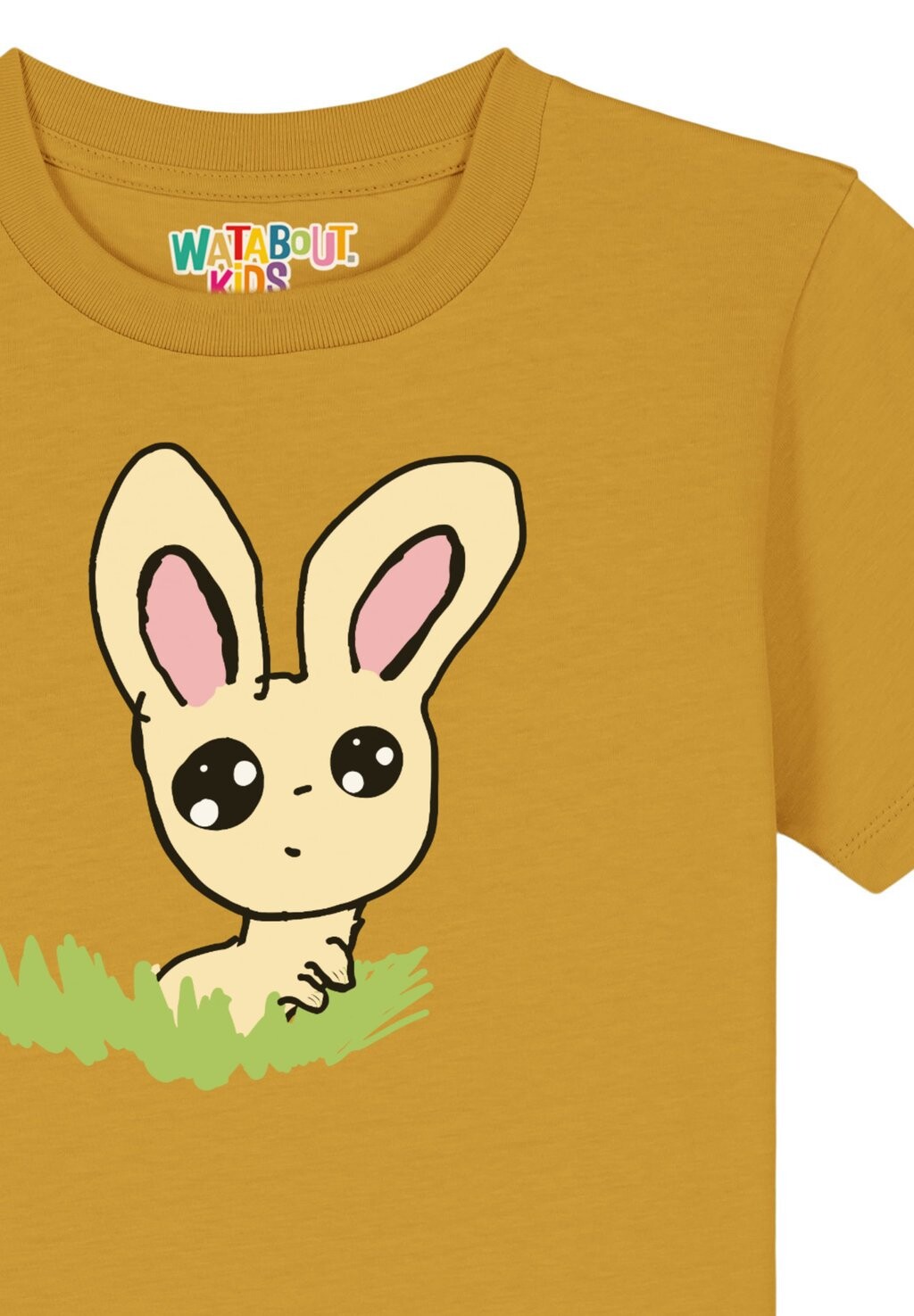 

Футболка OSTERHASE IM GRAS watapparel, горчично-желтый