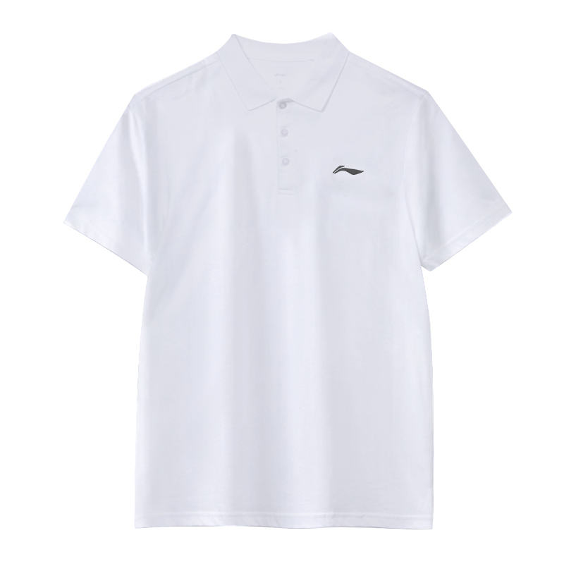 

Футболка поло мужская LINING, белая