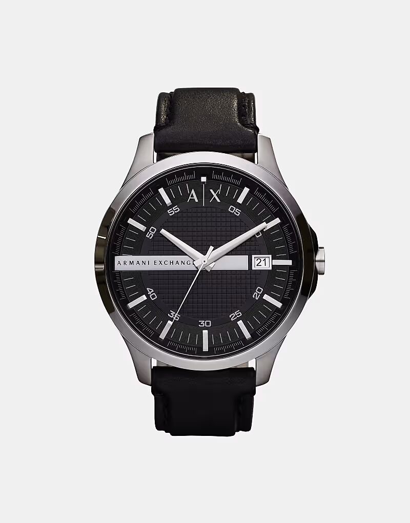 

Часы Armani Exchange AX2101 из кожи черного цвета