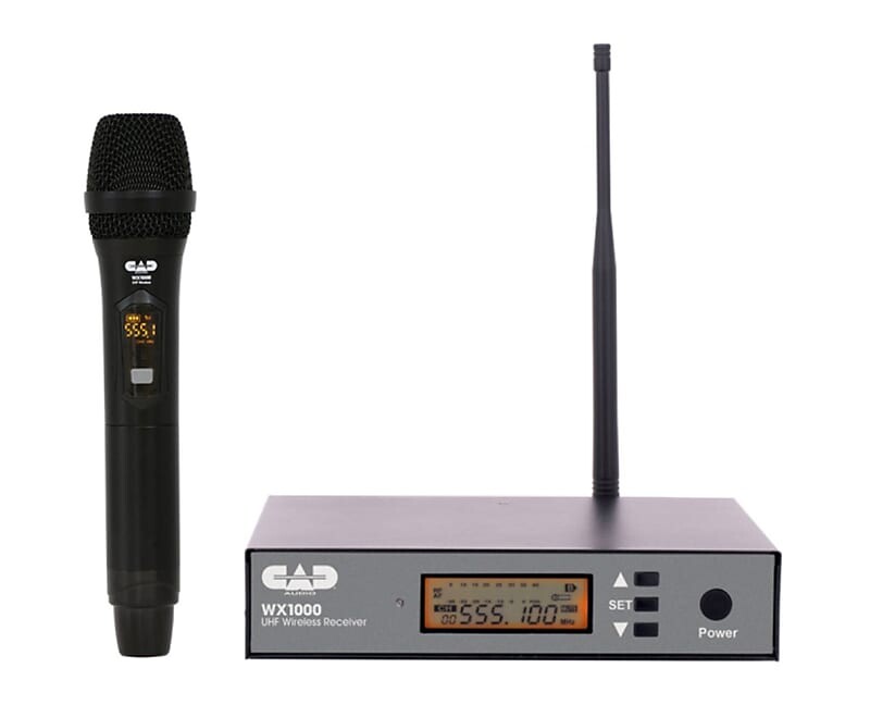 

Микрофонная система CAD CAD Audio WX1000HH Frequency UHF Wireless Handheld Microphone System