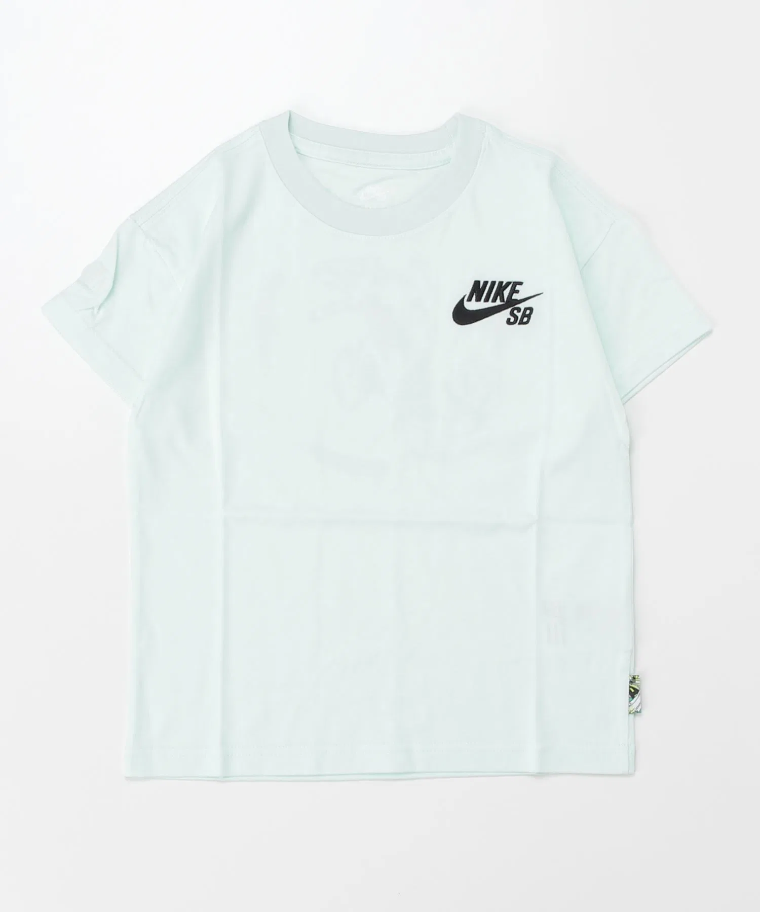 Детская футболка NIKE SB с логотипом мятного цвета