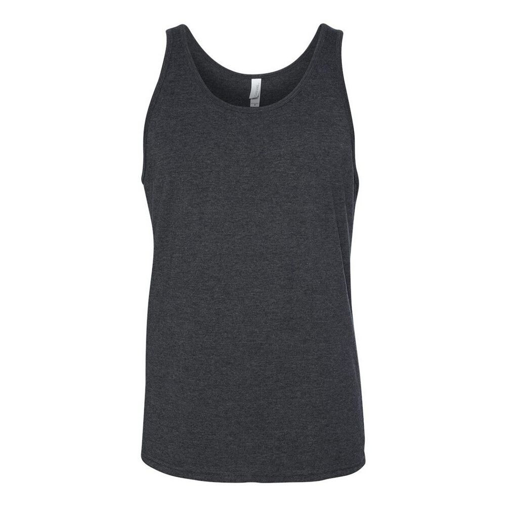 

Белла + майка из холщового джерси Bella+Canvas, цвет Dark Grey Heather