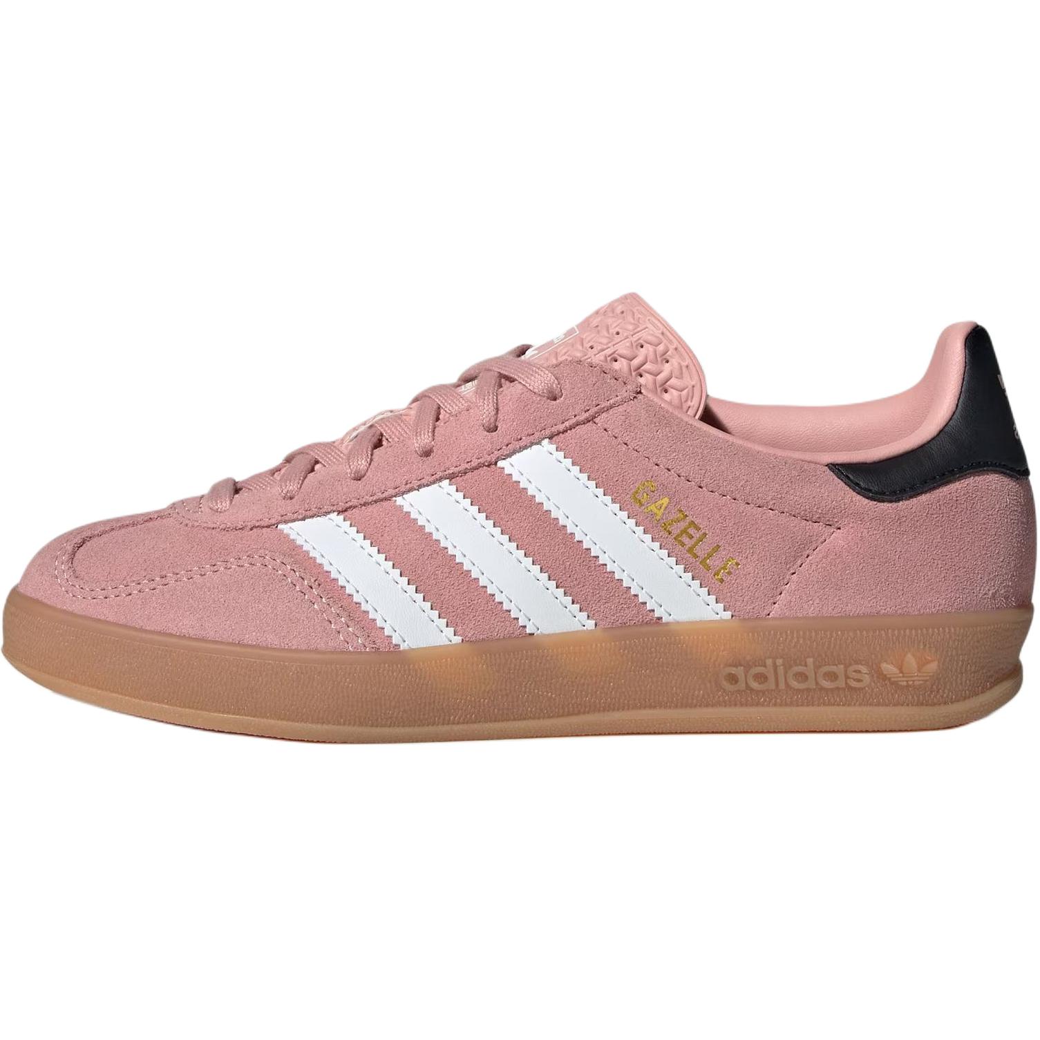 

GAZELLE INDOOR износостойкие низкие детские кроссовки для скейтбординга для подростков Adidas Originals, розовый