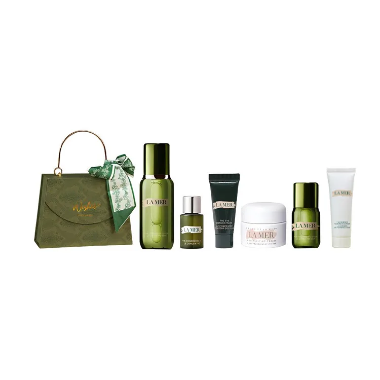 LA MER Набор сывороток Mori Style Box Essence для увлажнения и питания кожи, New Version Essence 150ml+15ml+Serums 5ml+Classic 7ml+Eye Cream 3ml+Cleanser 30ml