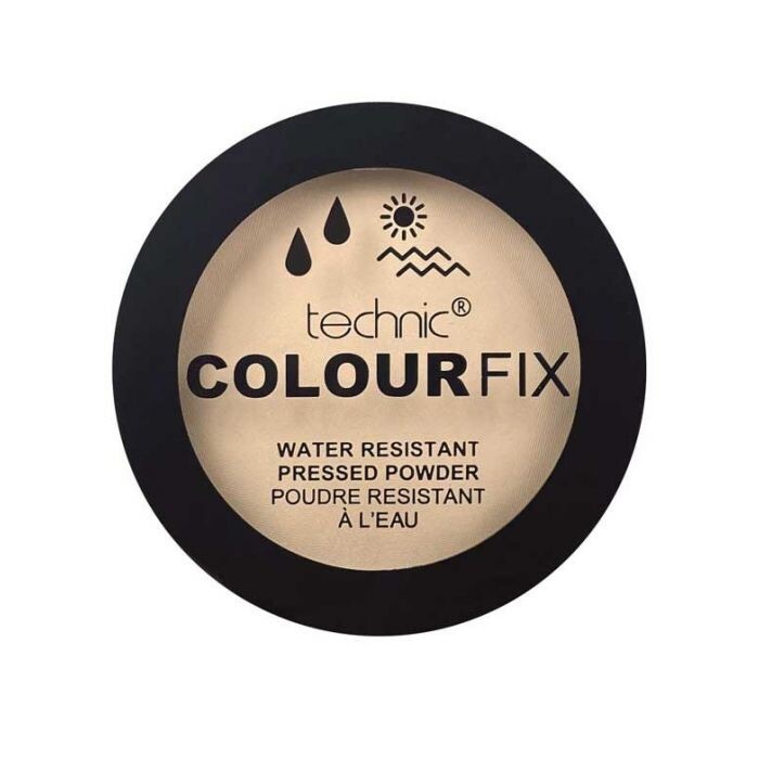 

Пудра для лица Polvos Compactos Colour Fix Water Resistant Technic, Cashew
