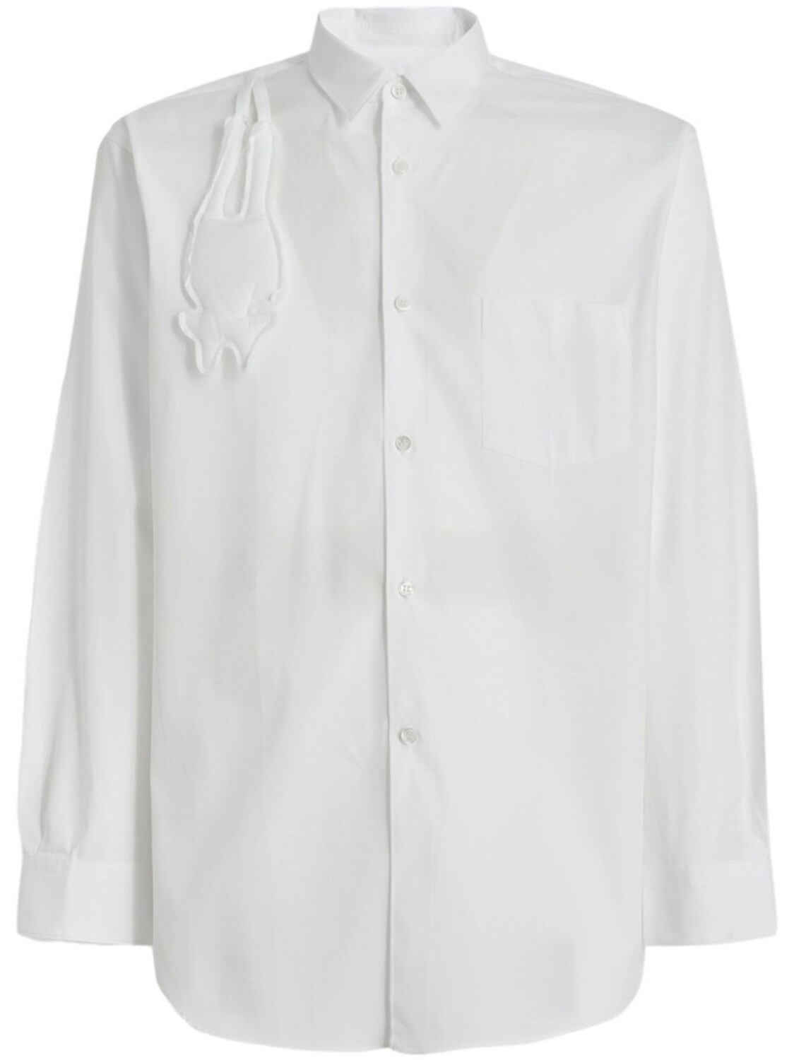 

Хлопковая рубашка Comme Des Garçons Shirt, белый