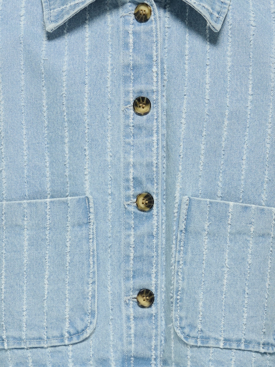 Куртка межсезонная ONLY GIRLS KOGLerin, Blue Denim — фото 3