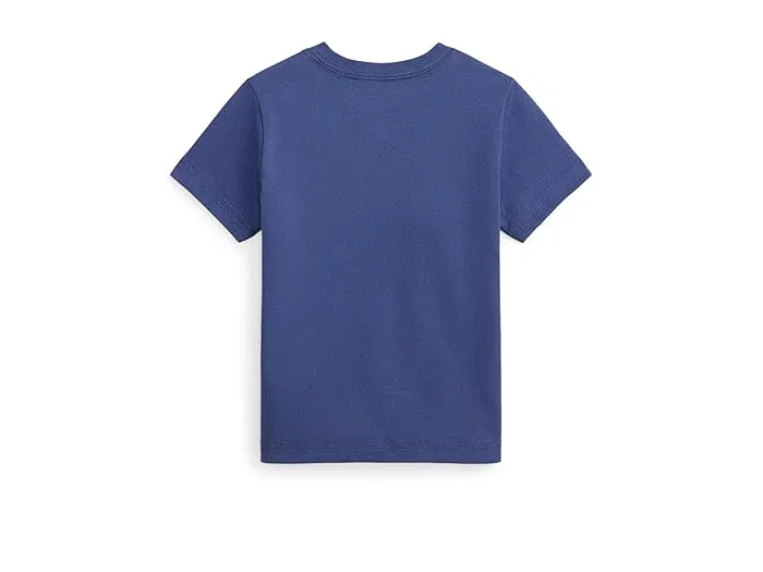 Футболка Big Pony Cotton Jersey Tee Polo Ralph Lauren Kids, Light Navy — фото 2