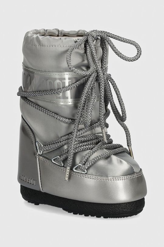 

Детские зимние ботинки ICON GLANCE Moon Boot, серебряный