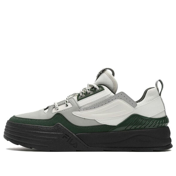 

Кроссовки court deluxe low shoes 'grey white black' Fila, серый