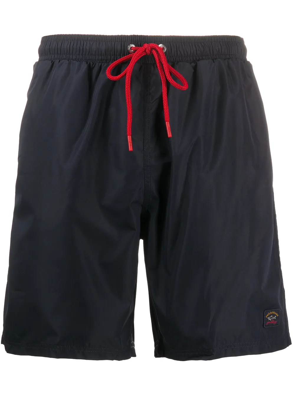 

Плавки-шорты с кулиской и логотипом Paul & Shark, синий