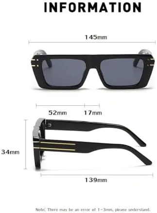 

Винтажные прямоугольные солнцезащитные очки 2027 года для женщин, маленькие квадратные солнцезащитные очки для мужчин, модные прямоугольные очки MTZJH, C1blackgray