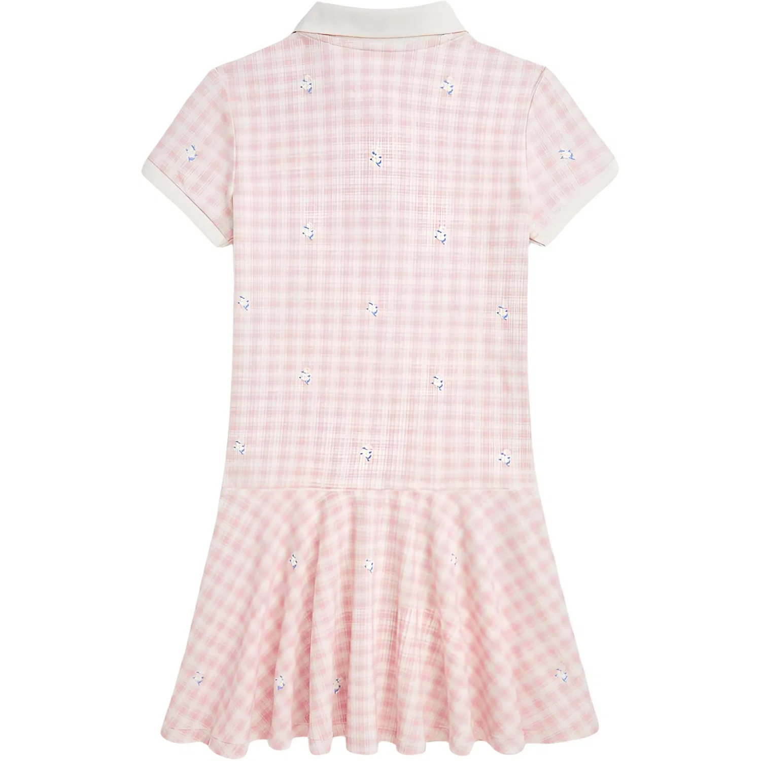 Платье детское с отложным воротником, средней длины Polo Ralph Lauren, Adirondack Rose — фото 3