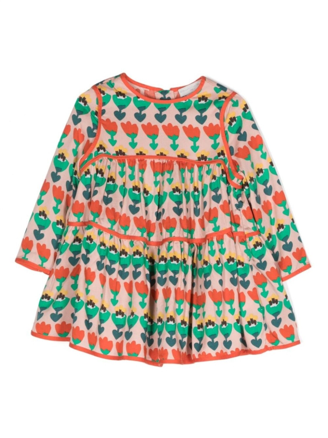 

Stella McCartney Kids платье с цветочным принтом, розовый