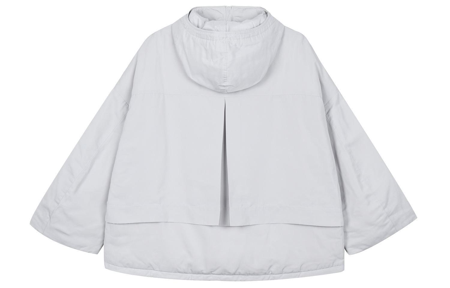 X White Mountaineering Женская Гибридная Пуховая Оверсайз Парка Светло-Серый UNIQLO, Серый — фото 3