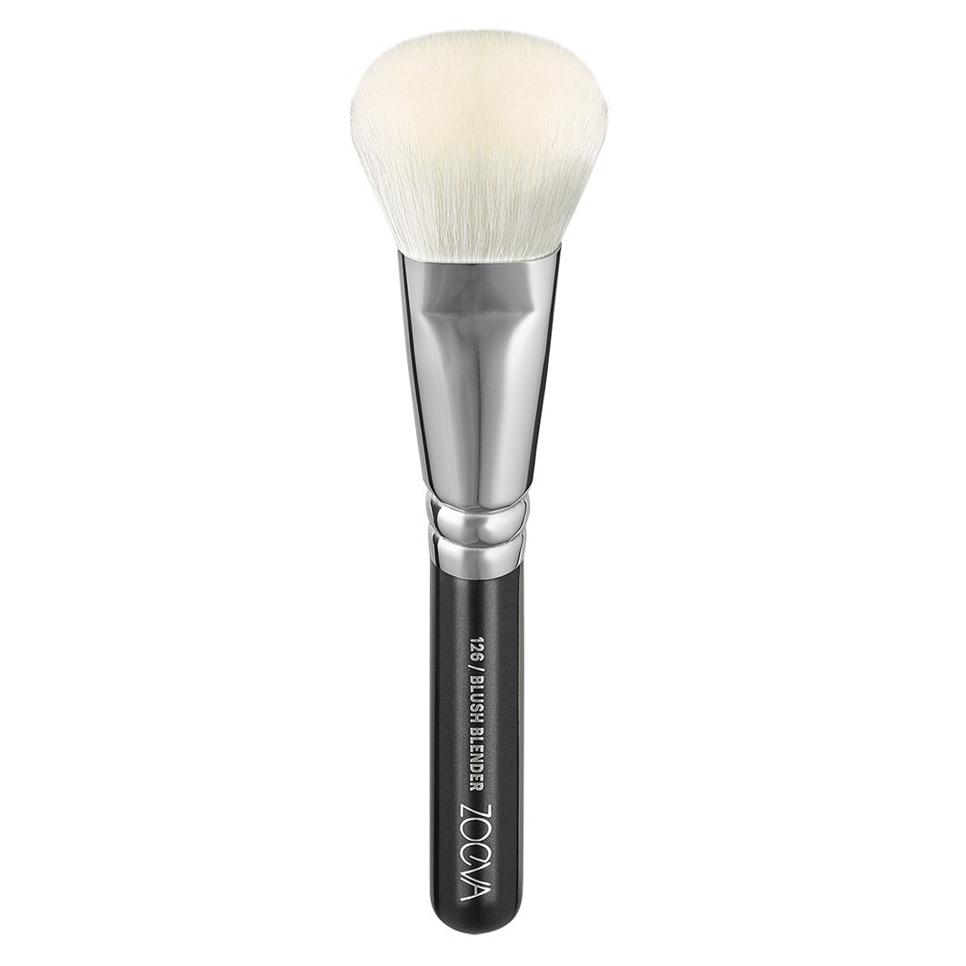 Кисть для лица 126 blush blender Zoeva, количество 1 шт. — фото 4