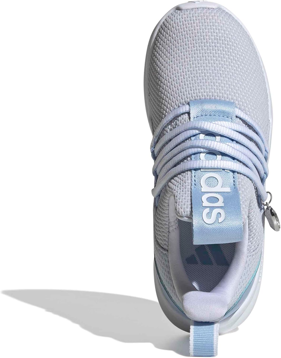 Беговые кроссовки adidas Kids Lite Racer Adapt 7.0, белый/синий — фото 3