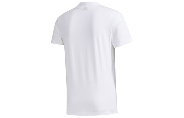 Футболка men's china printing short sleeve white t-shirt Adidas, белый — фото 2